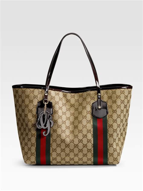 gucci bag with big g|Gucci extra large tote bag.